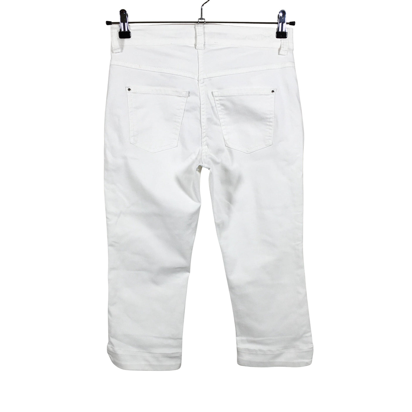Unisex MAC - Teksast poolpikad püksid, suurus 36 - Valge (2)
