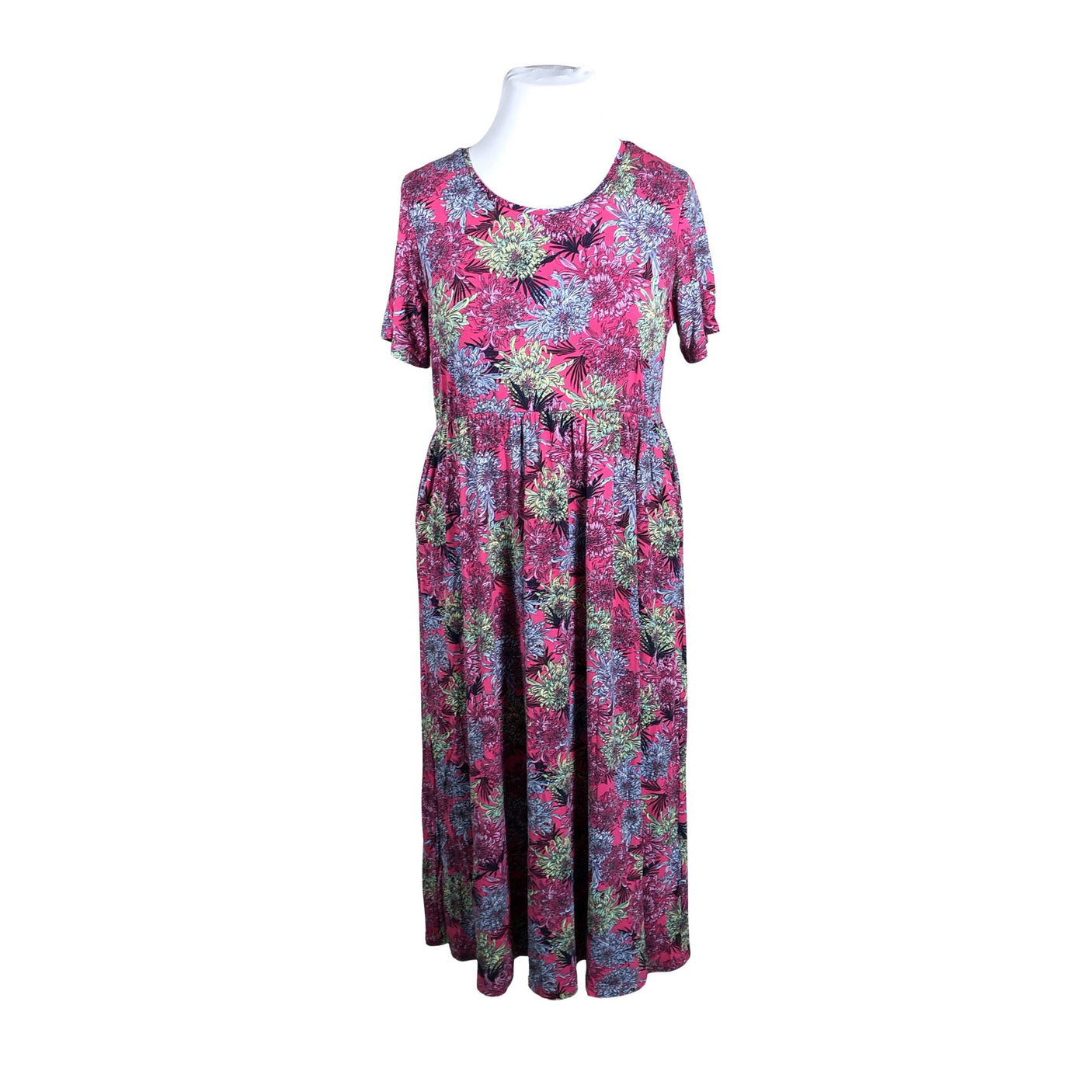 Unisex Ze-Ze - Trikotaažist kleit, suurus 42 - Roosa (1)