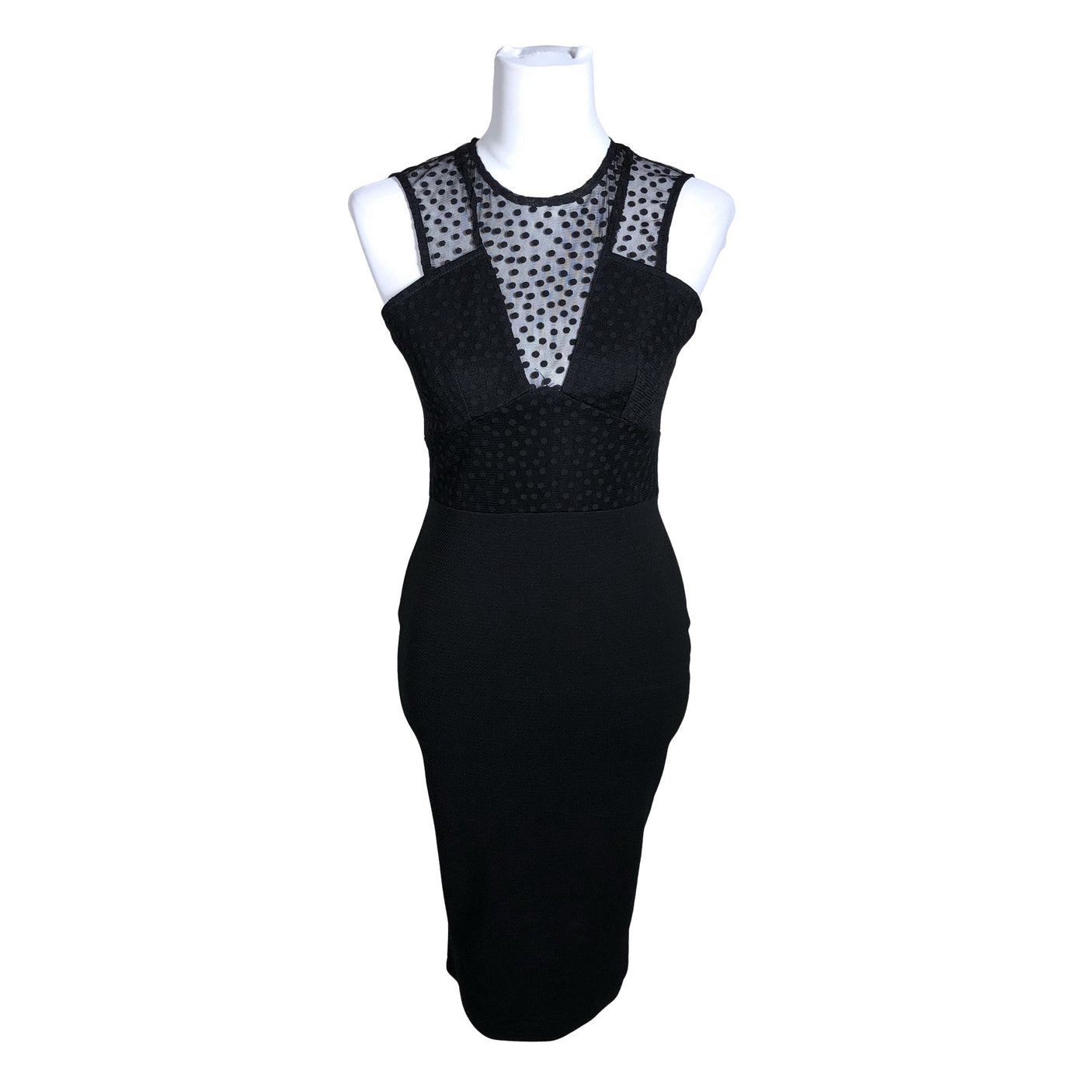 Unisex tfnc London - Trikotaažist kleit, suurus 38 - Must (1)