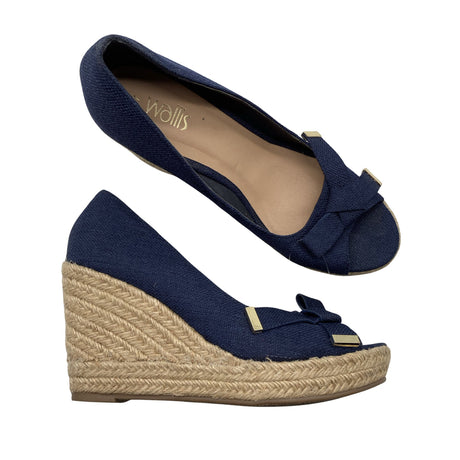 Unisex Wallis - Kiilkontsaga rihmikud, suurus 40 - Sinine ()