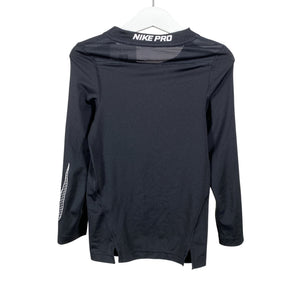 Unisex Nike - Spordisärk, pikad käised, suurus 122 - 128 - Must (2)