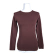 Unisex Nanso - Trikotaažist pluus, suurus 34 - Pruun ()