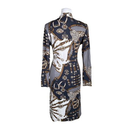 Unisex Andiata - Trikotaažist kleit, suurus 38 - Hall (2)