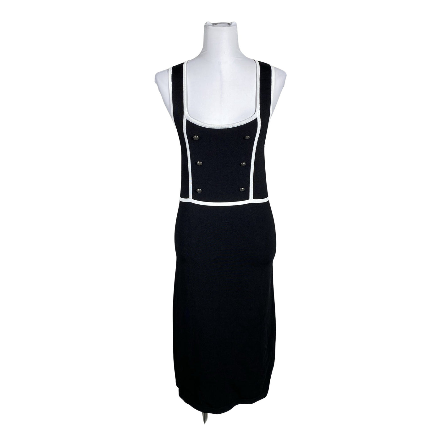 Unisex Andiata - Kootud kleit, suurus 36 - Must (1)