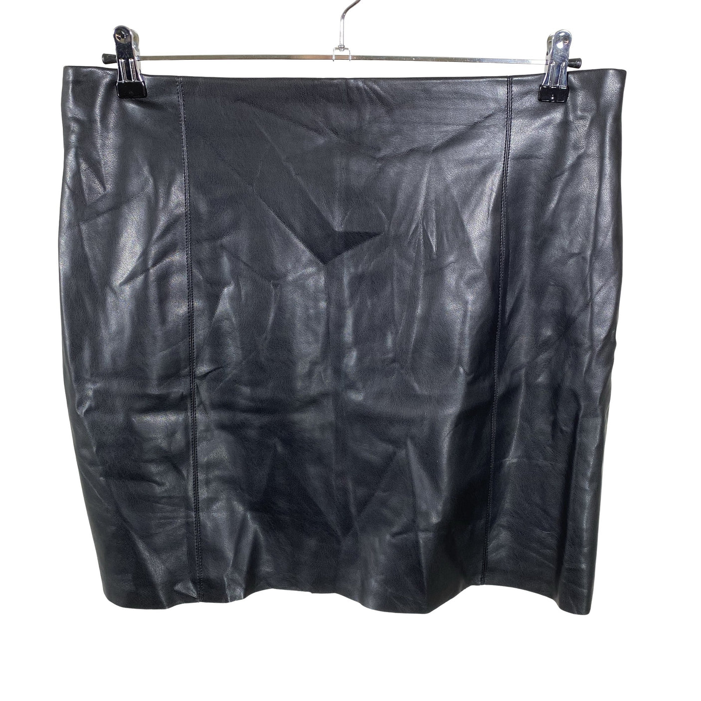 Unisex Lindex - Nahkseelik, suurus 46 - Must (1)