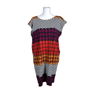 Unisex Nanso - Trikotaažist kleit, suurus 40 - Punane (1)