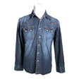 Unisex Lee - Teksasärk, suurus L - Sinine ()