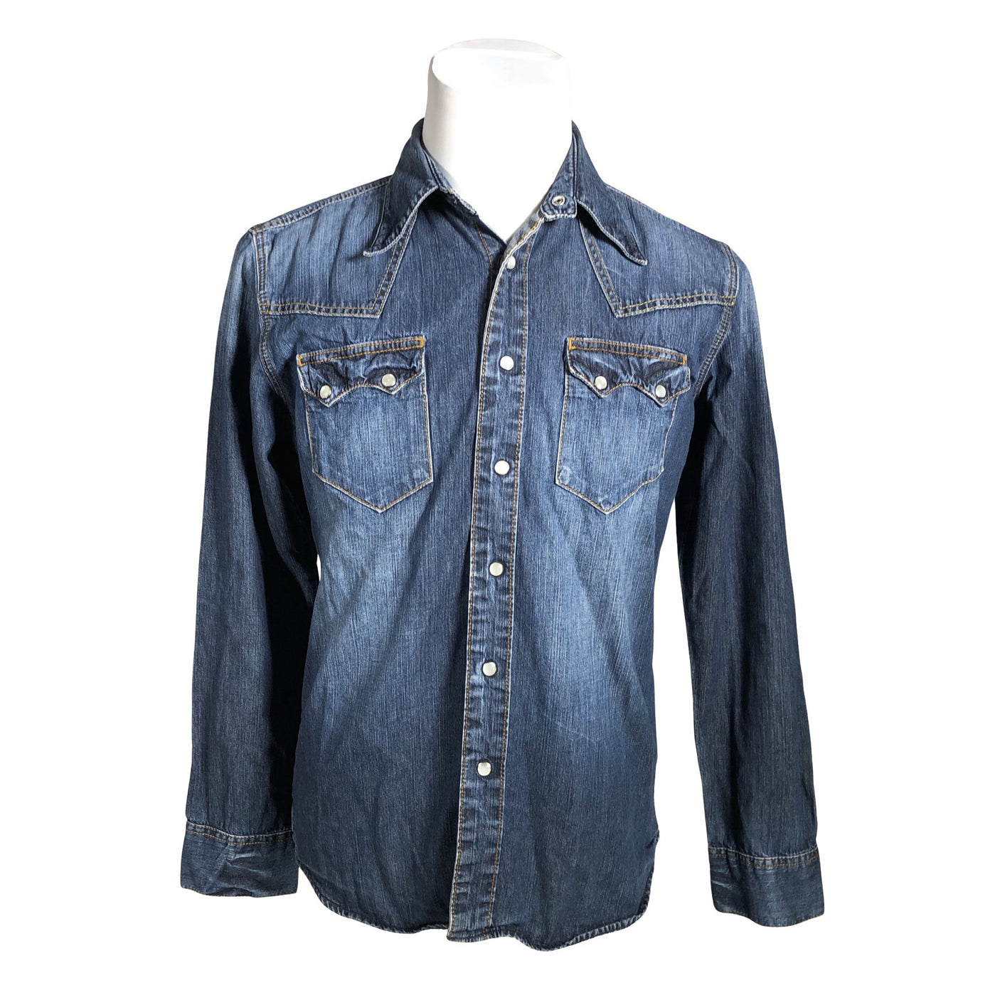 Unisex Lee - Teksasärk, suurus L - Sinine (1)