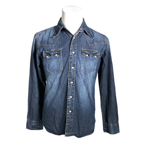 Unisex Lee - Teksasärk, suurus L - Sinine (1)