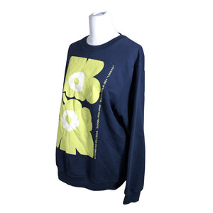Unisex Marimekko - Dressikangast pluus, suurus 38 - Sinine (3)