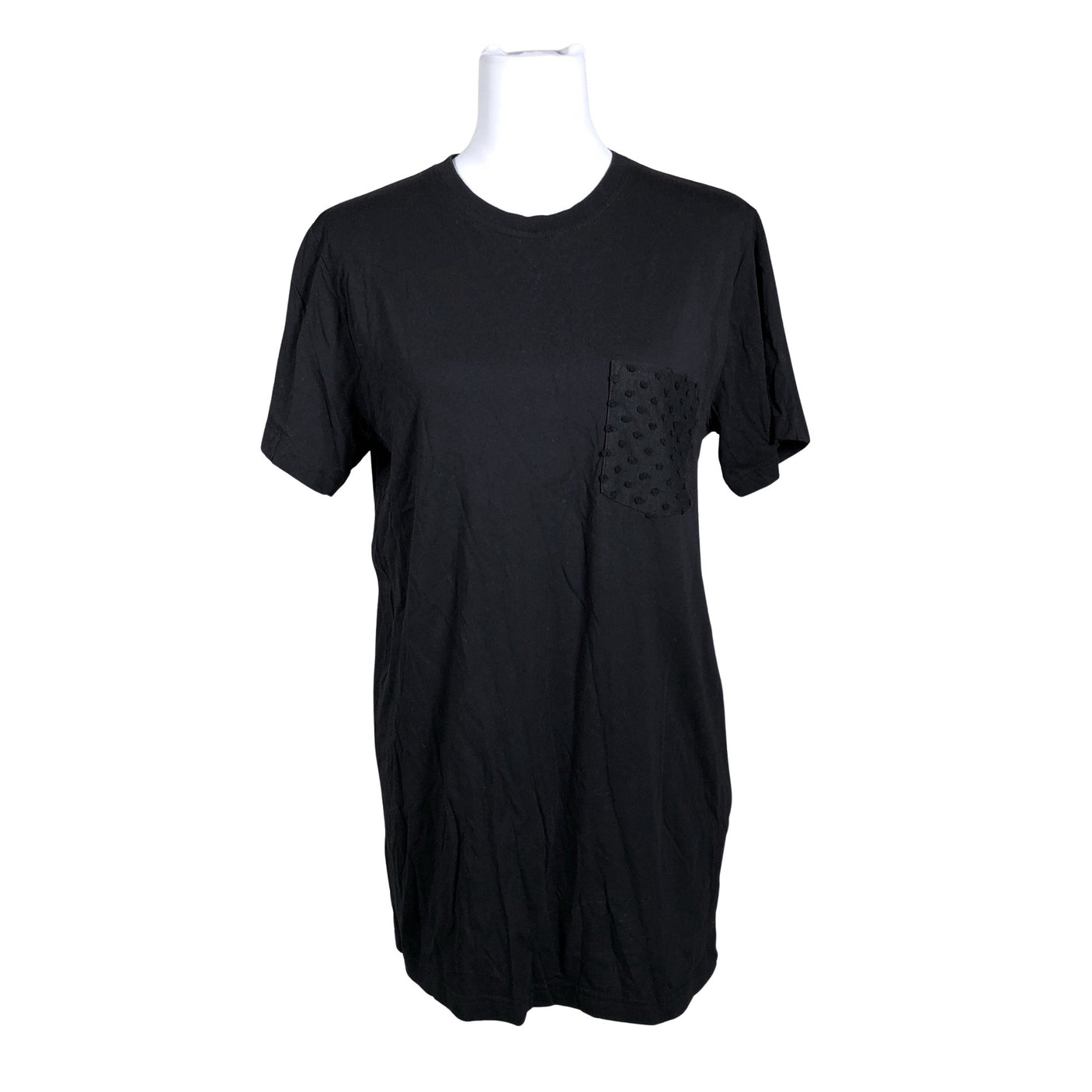 Unisex Aarrelabel - T-särk, suurus 40 - Must (1)