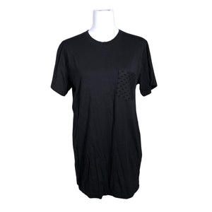 Unisex Aarrelabel - T-särk, suurus 40 - Must (1)