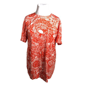 Unisex Marimekko - Trikotaažist kleit, suurus 42 - Punane (1)