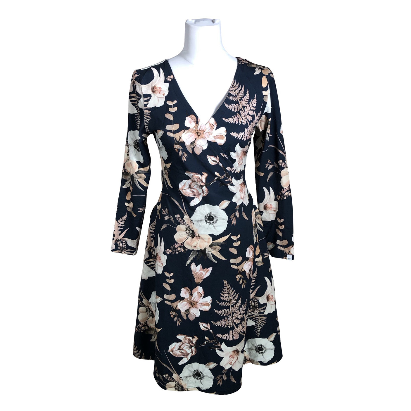 Unisex Nakoa - Trikotaažist kleit, suurus 34 - Sinine (1)