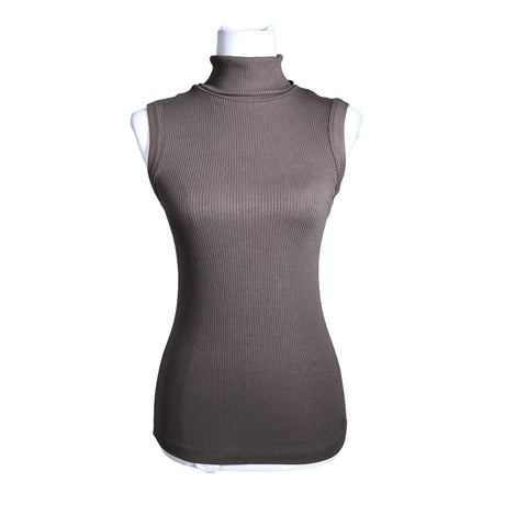 Unisex InWear - Trikotaažist topp, suurus 34 - Pruun ()