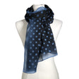 Unisex Passigatti - Õhuke sall, suurus Maxi - Sinine ()