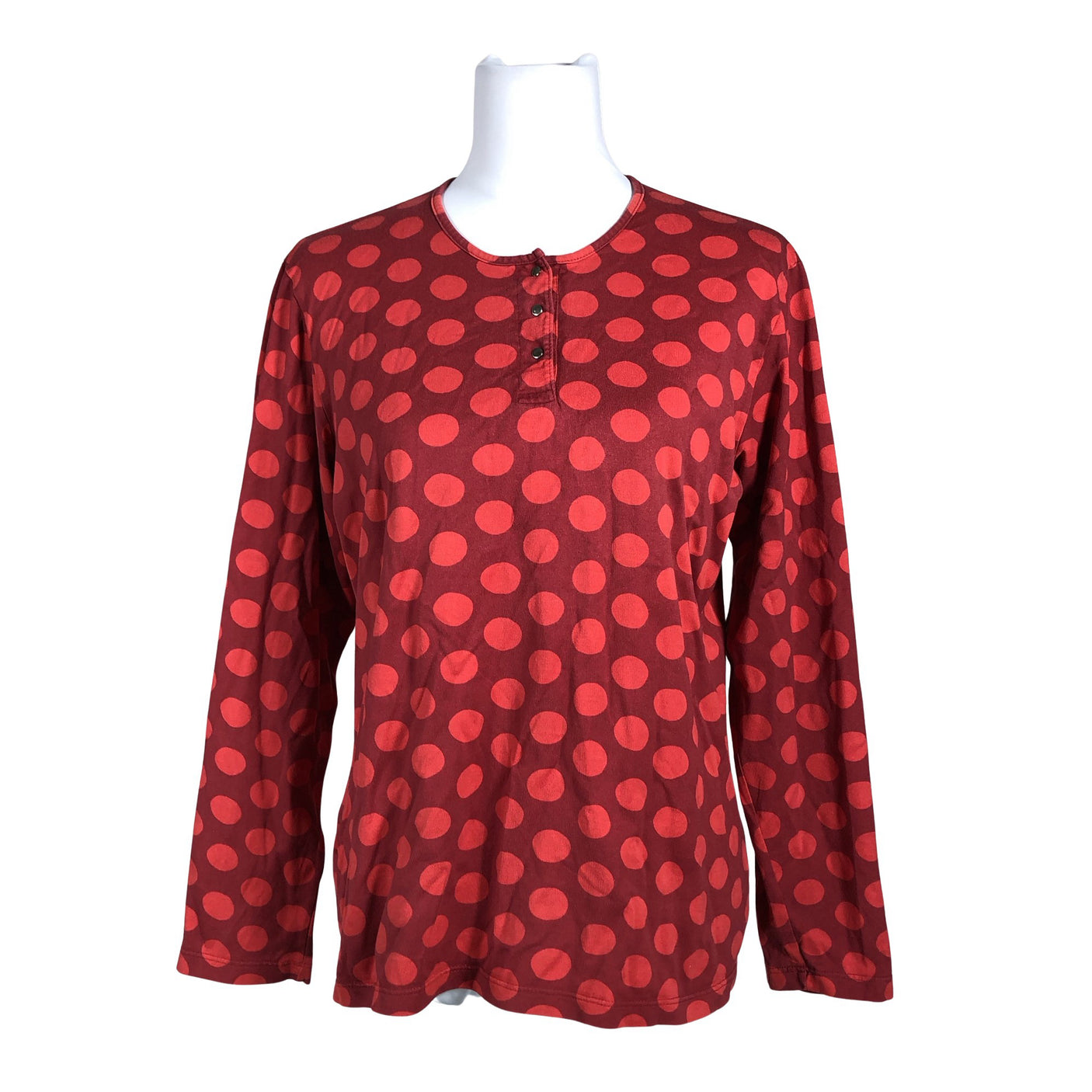 Unisex Marimekko - Trikotaažist pluus, suurus 38 - Punane (1)