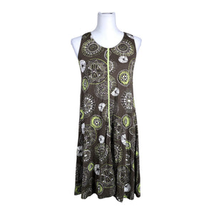 Unisex Niccolei - Trikotaažist kleit, suurus 40 - Pruun (1)