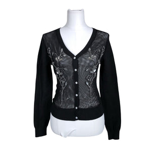 Unisex Entracte - Kardigan, suurus 36 - Must (1)
