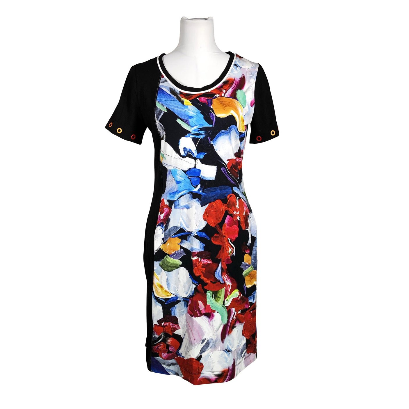 Unisex Dolcezza - Trikotaažist kleit, suurus 36 - Must (1)