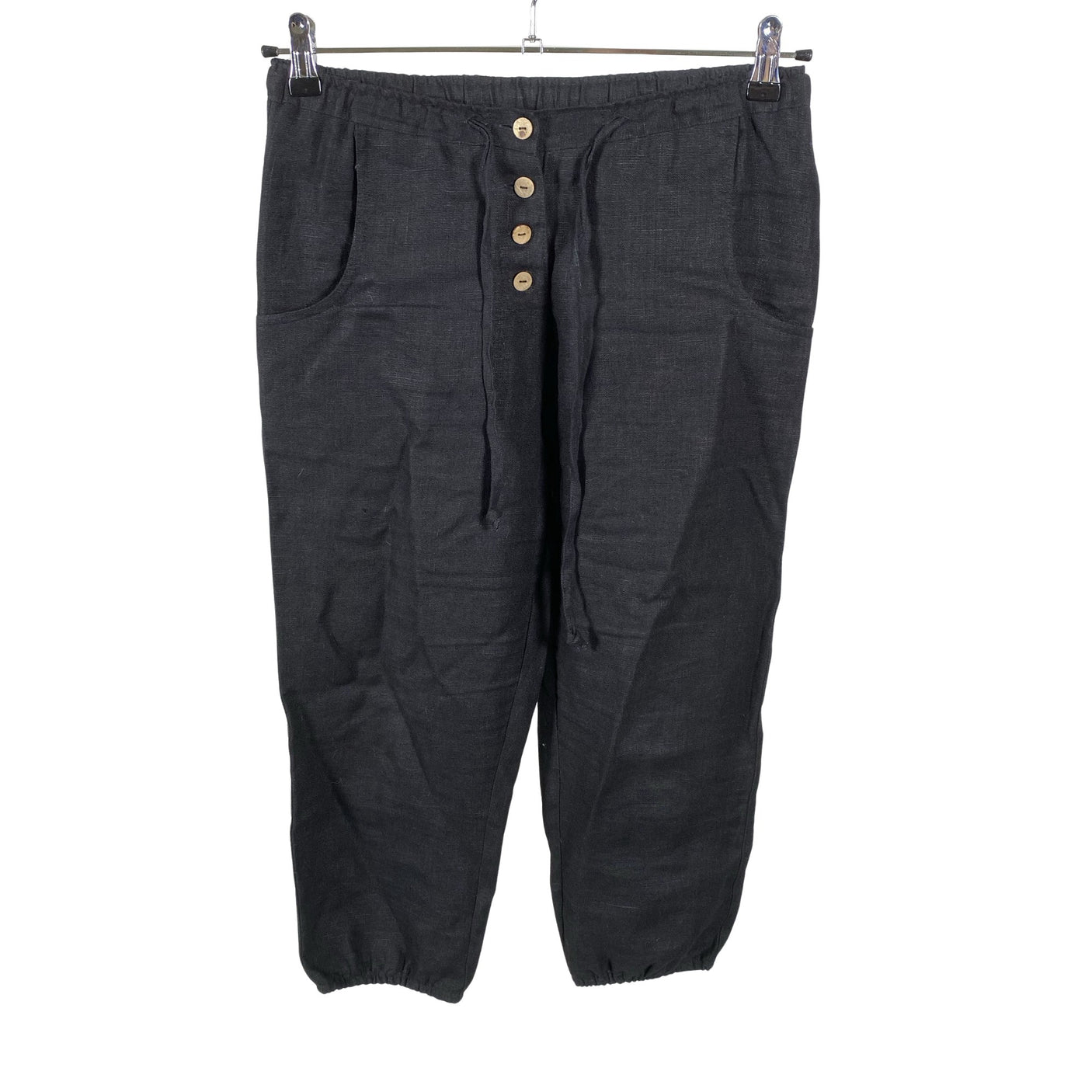 Unisex Bypias - Mittevenivad püksid, suurus 34 - Must (1)