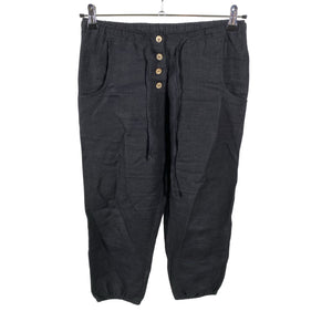 Unisex Bypias - Mittevenivad püksid, suurus 34 - Must (1)