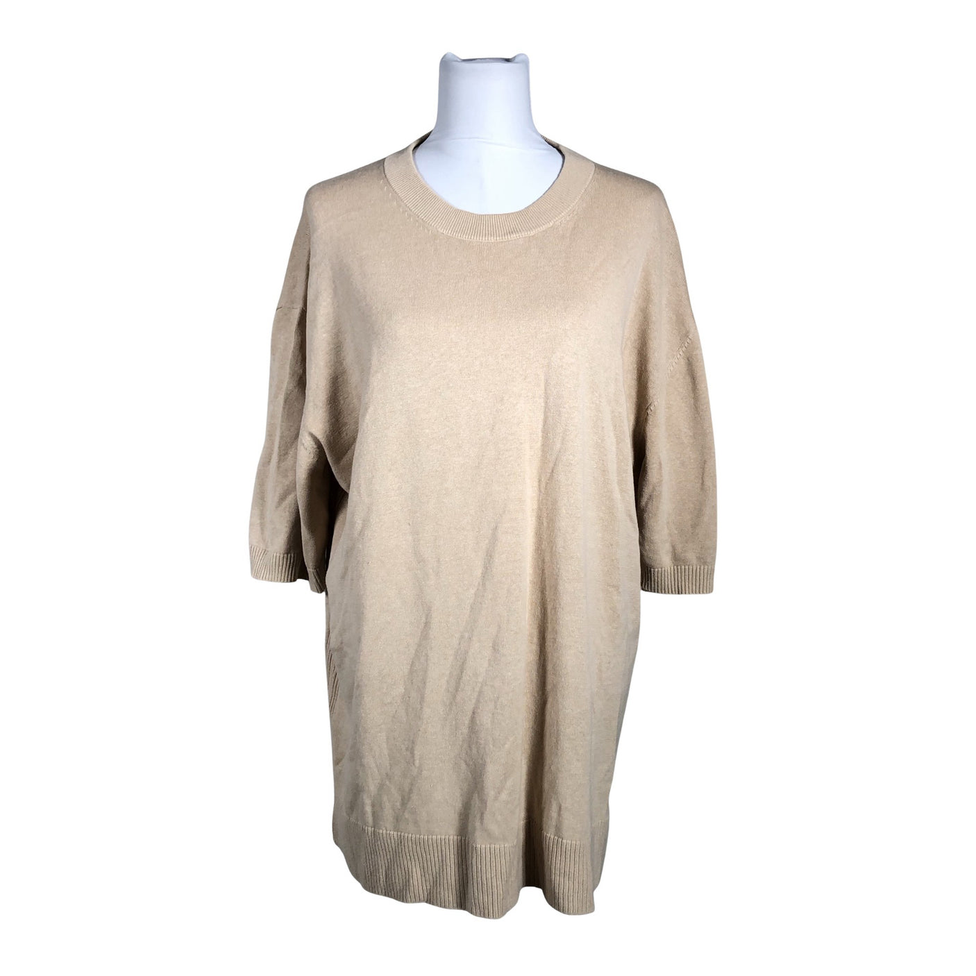Unisex Marimekko - Kootud tuunika, suurus 38 - Beige (1)