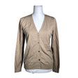 Unisex August Silk - Kardigan, suurus 40 - Beige ()