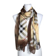 Unisex Burberry - Õhuke sall, suurus Midi - Pruun ()