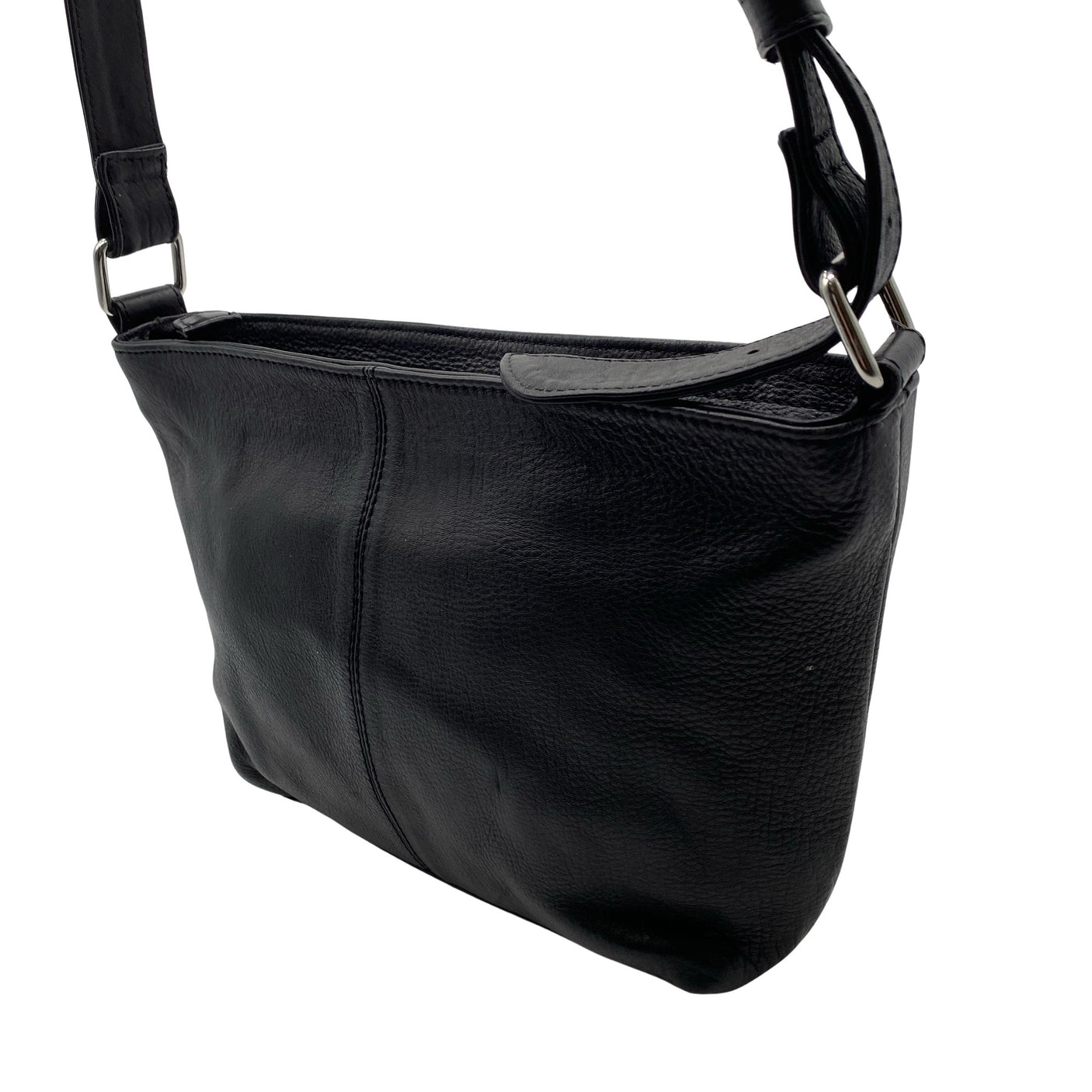Unisex Lumi - Õlakott, suurus Midi - Must (2)