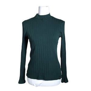 Unisex Hujaus - Trikotaažist pluus, suurus 40 - Roheline (1)
