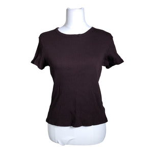 Unisex Lindex - Trikotaažist pluus, suurus 40 - Pruun (1)