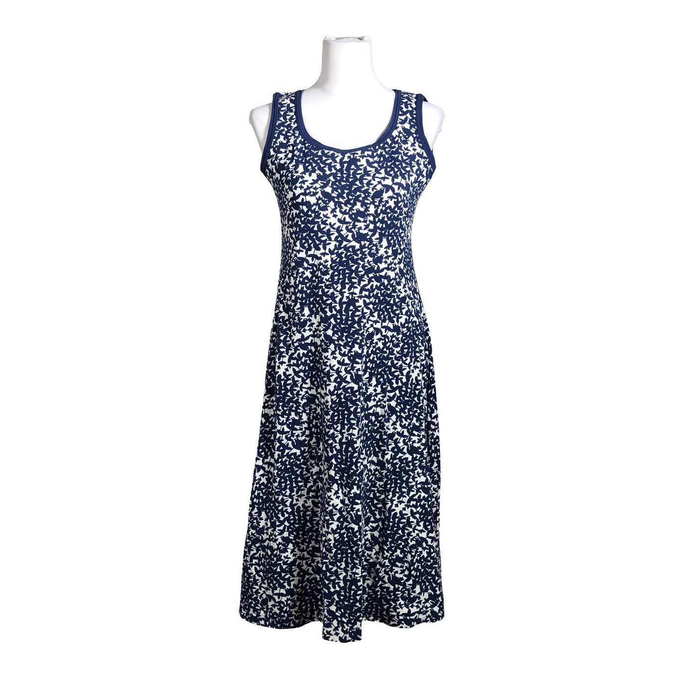 Unisex Handmade - Trikotaažist kleit, suurus 38 - Sinine (1)