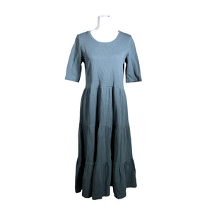 Unisex ellemilla - Trikotaažist kleit, suurus 38 - Sinine (1)