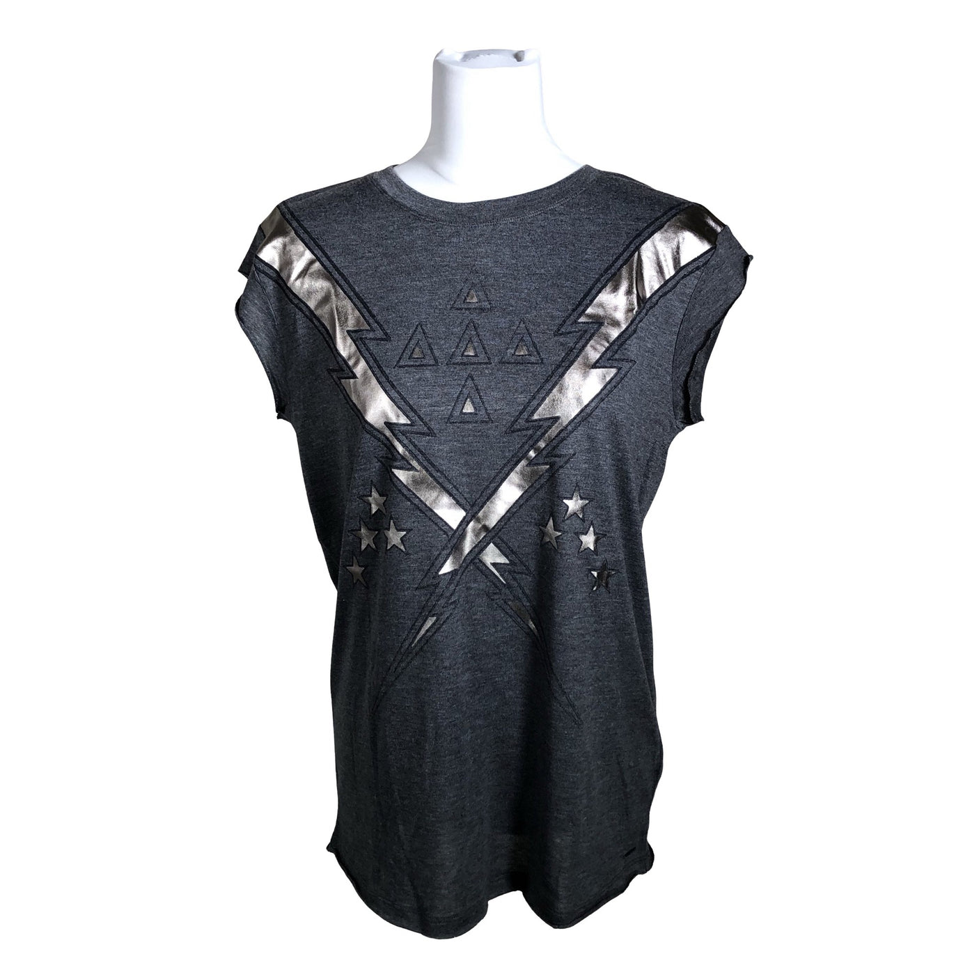 Unisex Diesel - T-särk, suurus 38 - Hall (1)