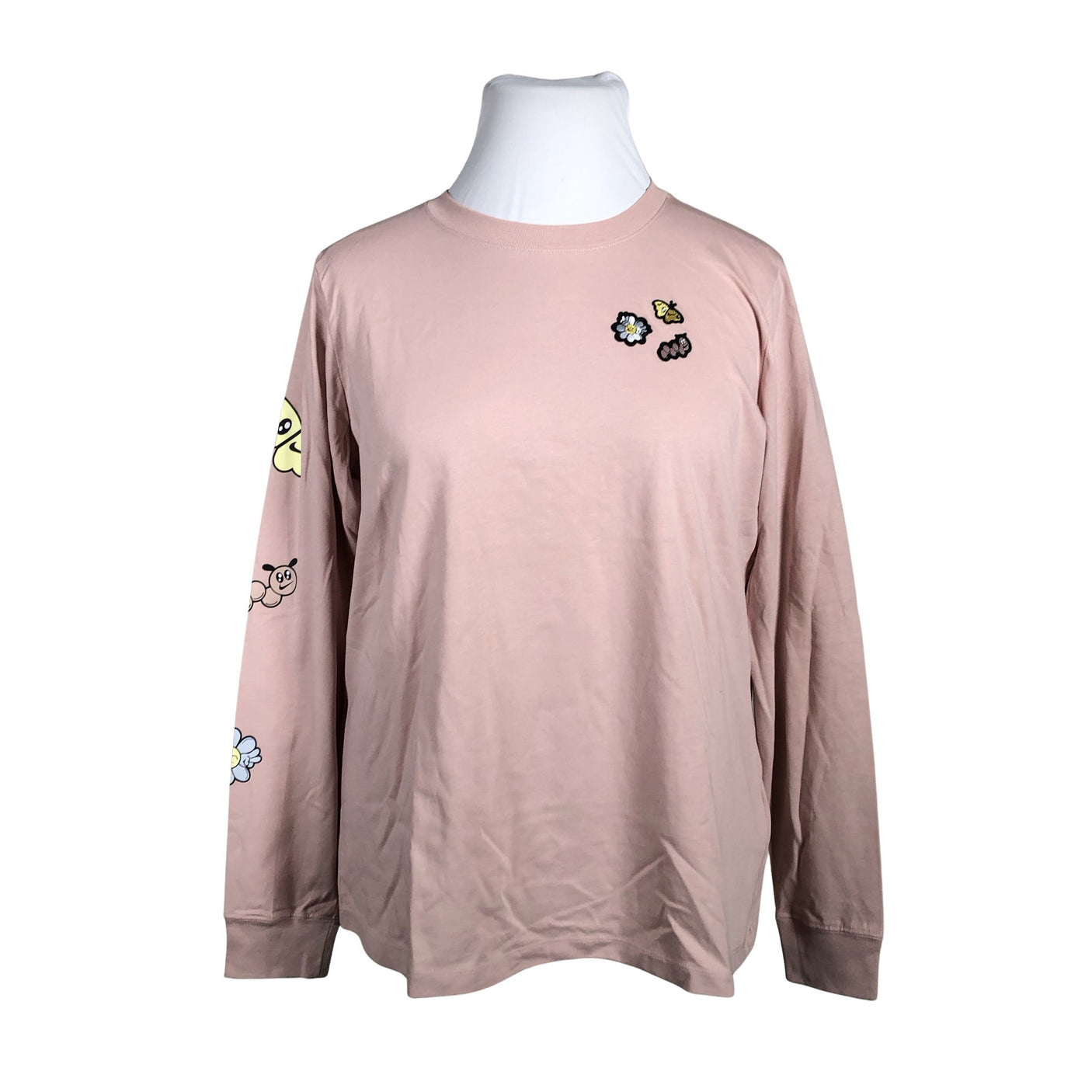 Unisex Nike - Trikotaažist pluus, suurus 42 - Heleroosa (1)