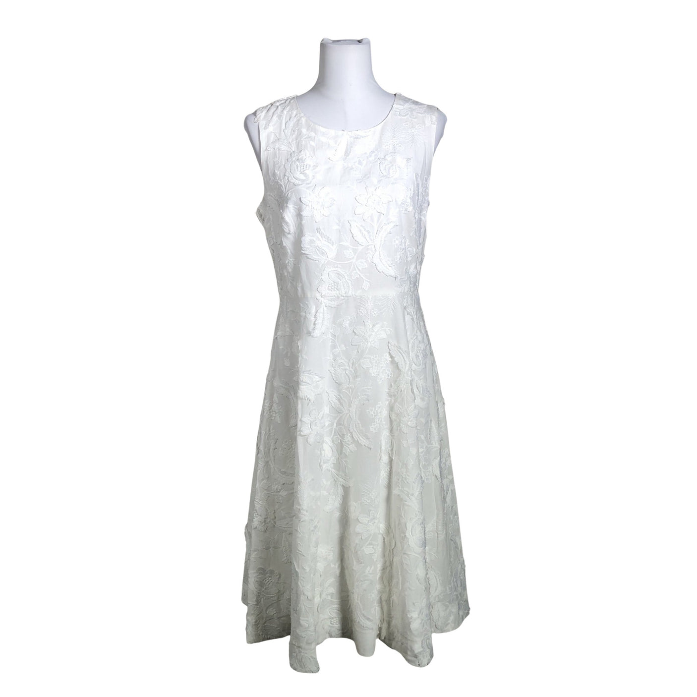 Unisex Derhy - Mitteveniv kleit, suurus 40 - Valge (1)