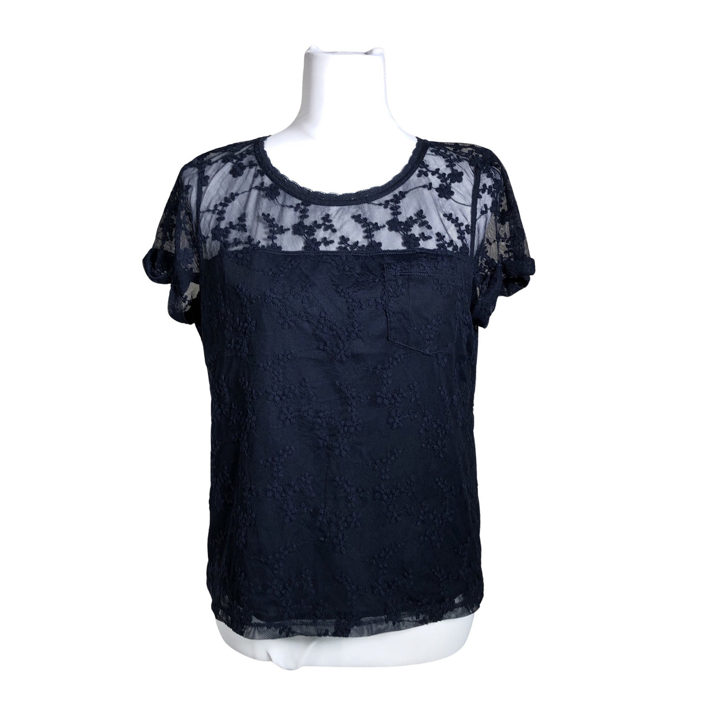 Unisex Hollister - Lühikeste käistega pluus, suurus 40 - Sinine (1)