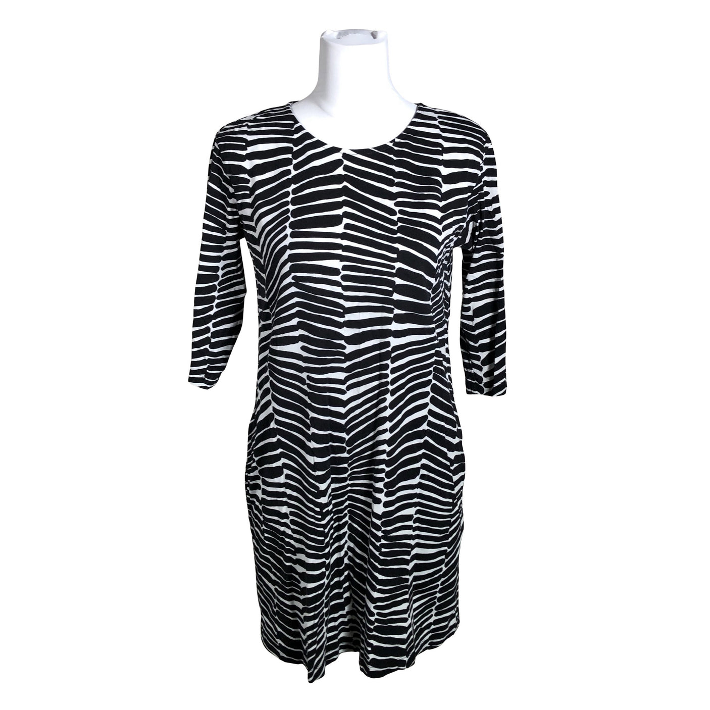 Unisex Marimekko - Trikotaažist kleit, suurus 38 - Must (1)