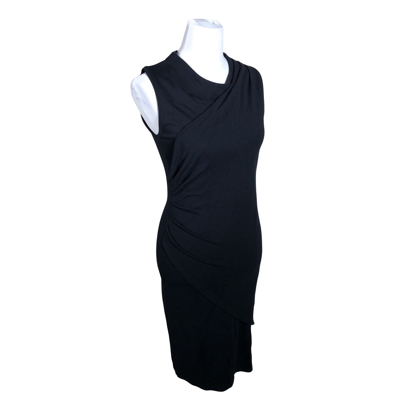 Unisex Nanso - Trikotaažist kleit, suurus 36 - Must (2)