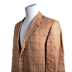 Unisex Corneliani - Ülikonna pintsak, suurus XL - Oranž (2)