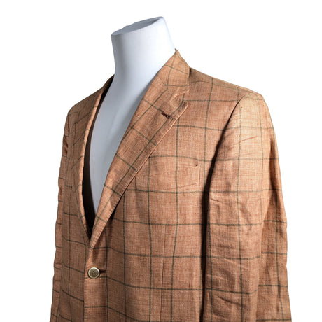 Unisex Corneliani - Ülikonna pintsak, suurus XL - Oranž (2)
