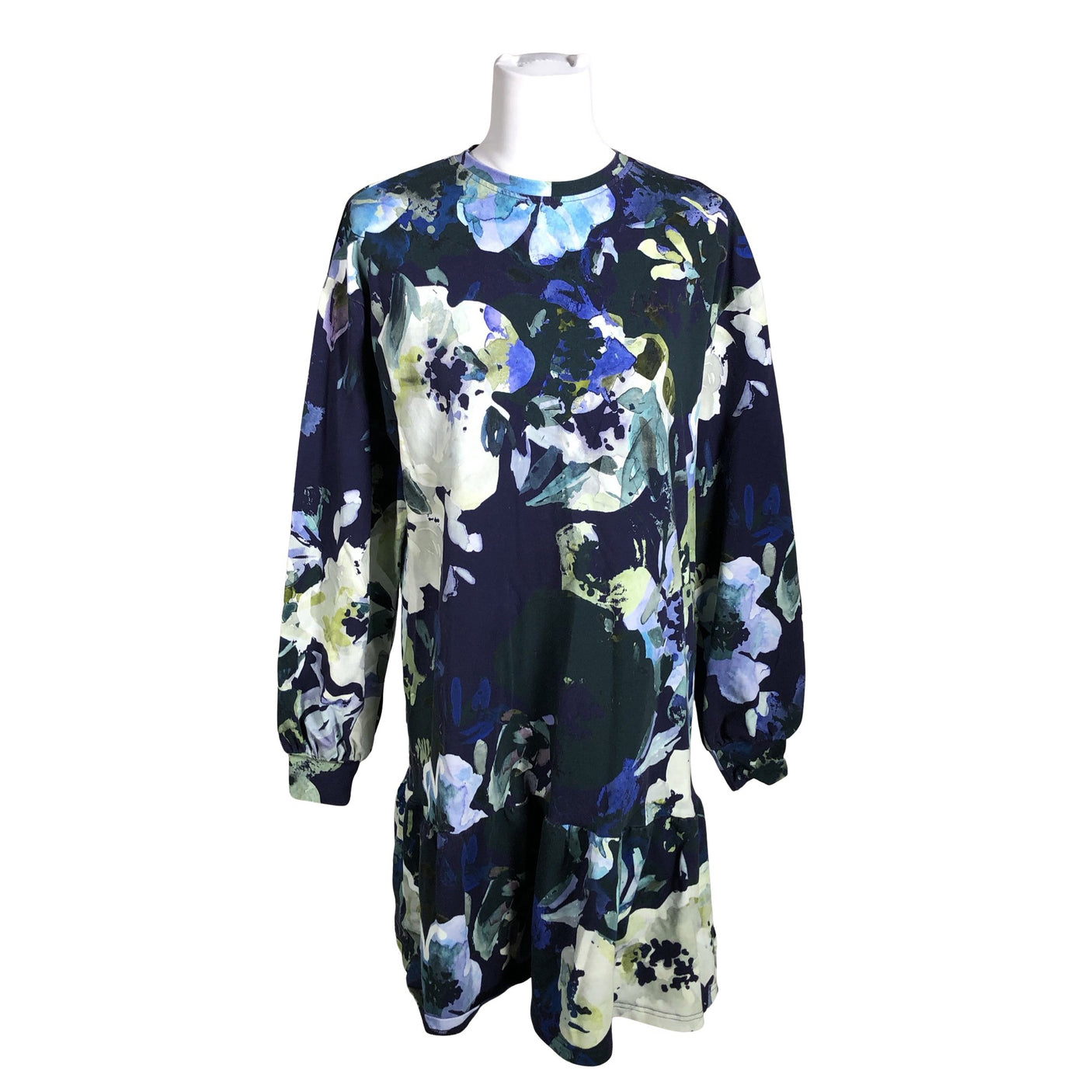 Unisex Kaiko - Trikotaažist kleit, suurus 36 - Sinine (1)