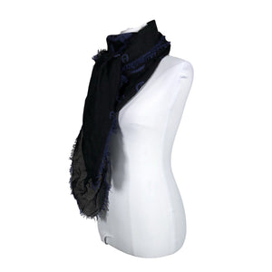 Unisex Aigner - Õhuke sall, suurus Maxi - Sinine (3)