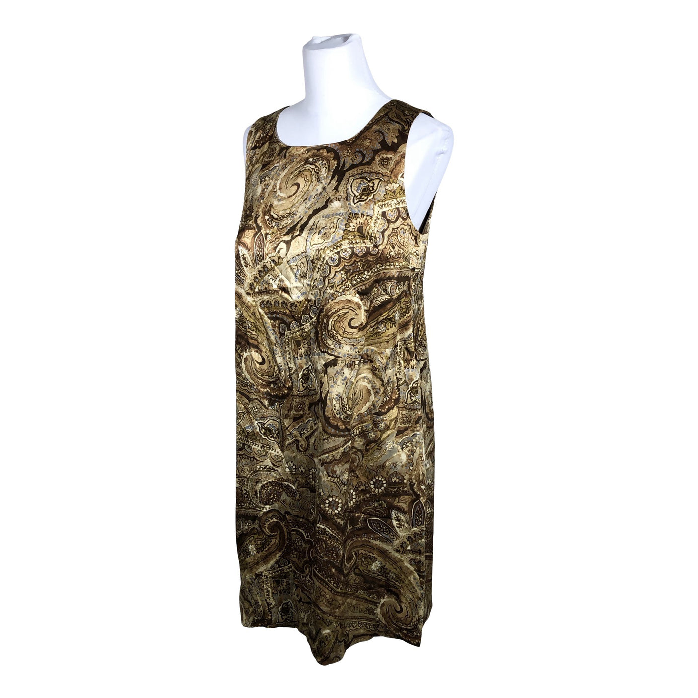 Unisex Muotikuu - Õhuke kleit, suurus 38 - Pruun (3)