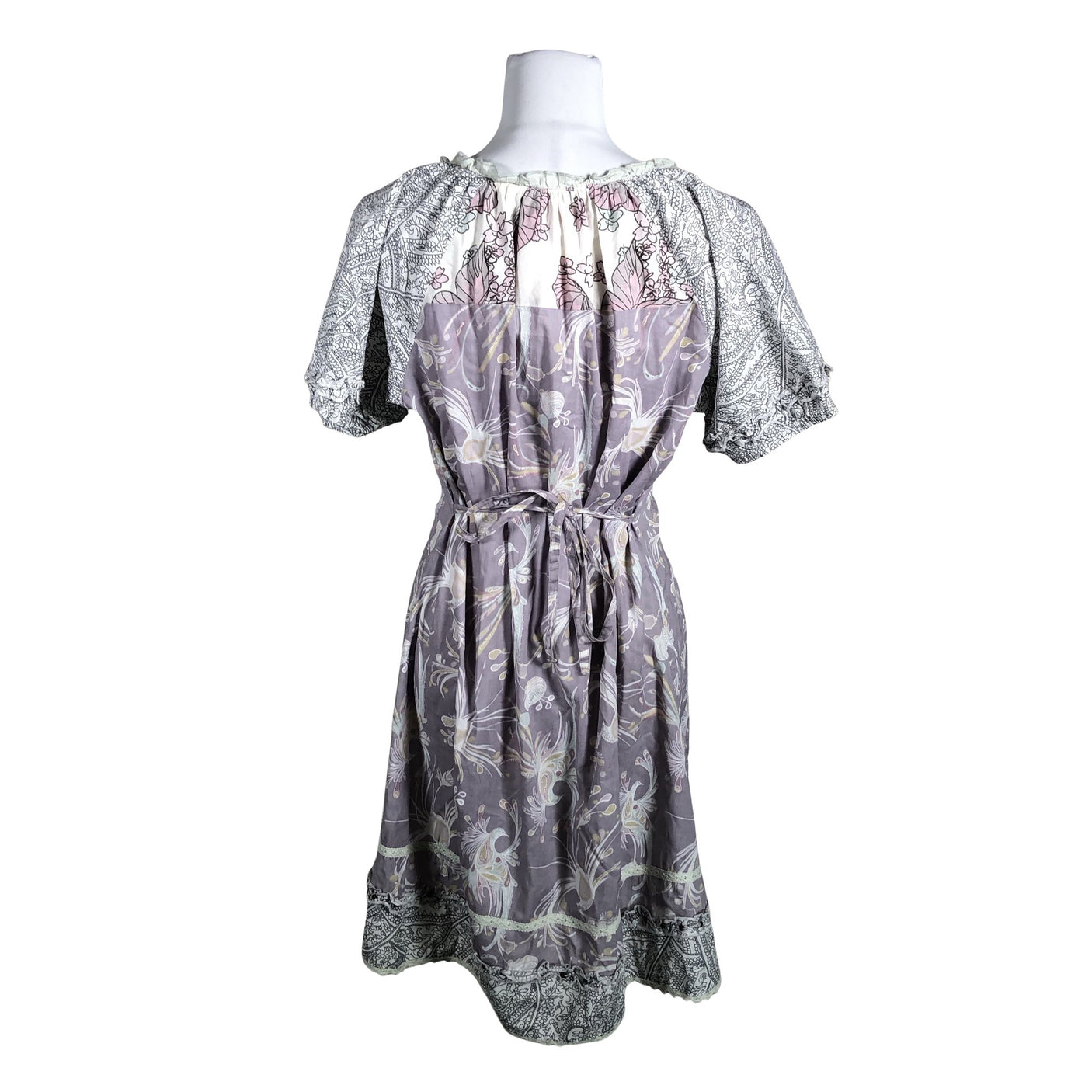 Unisex Cream - Mitteveniv kleit, suurus 40 - Lilla (2)
