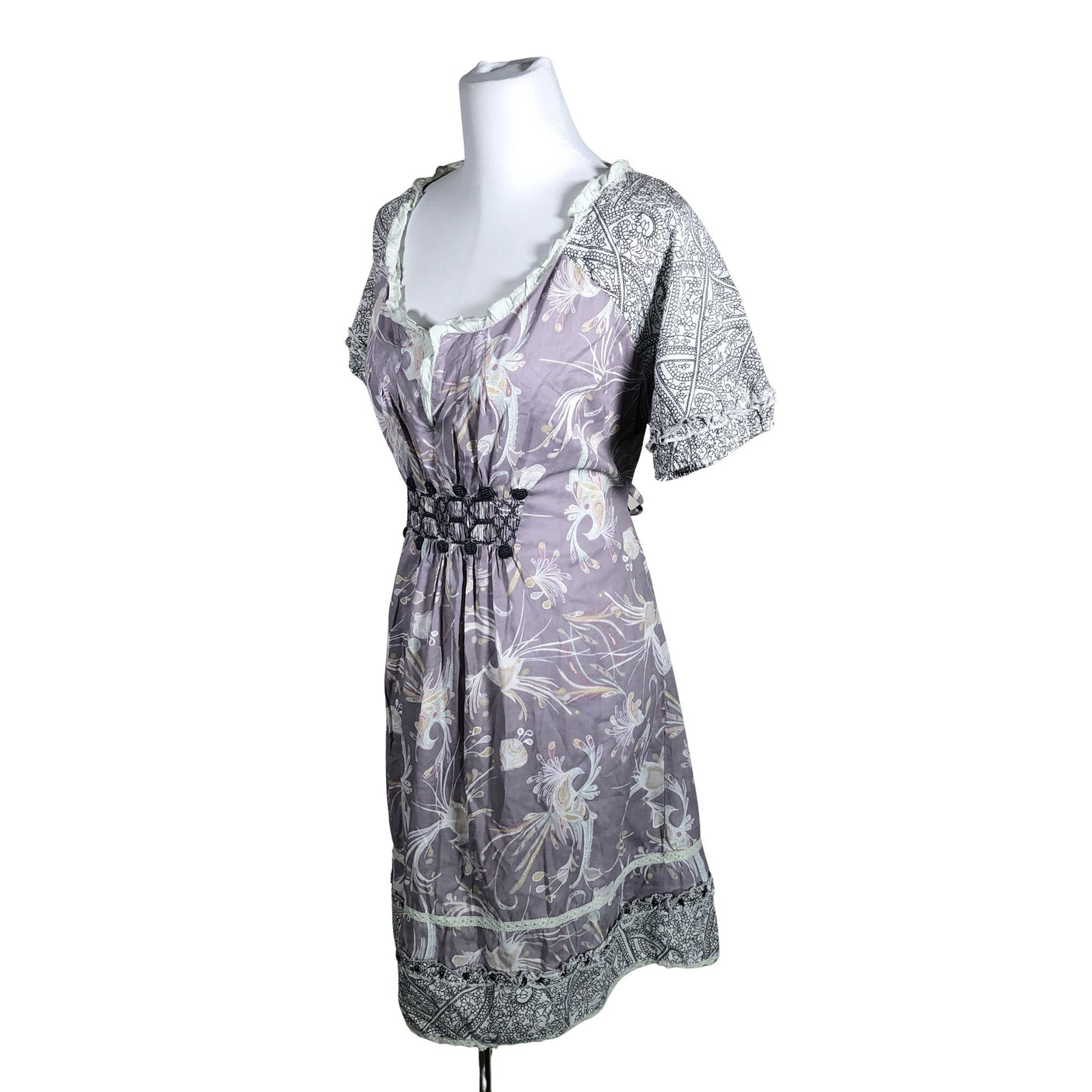 Unisex Cream - Mitteveniv kleit, suurus 40 - Lilla (3)