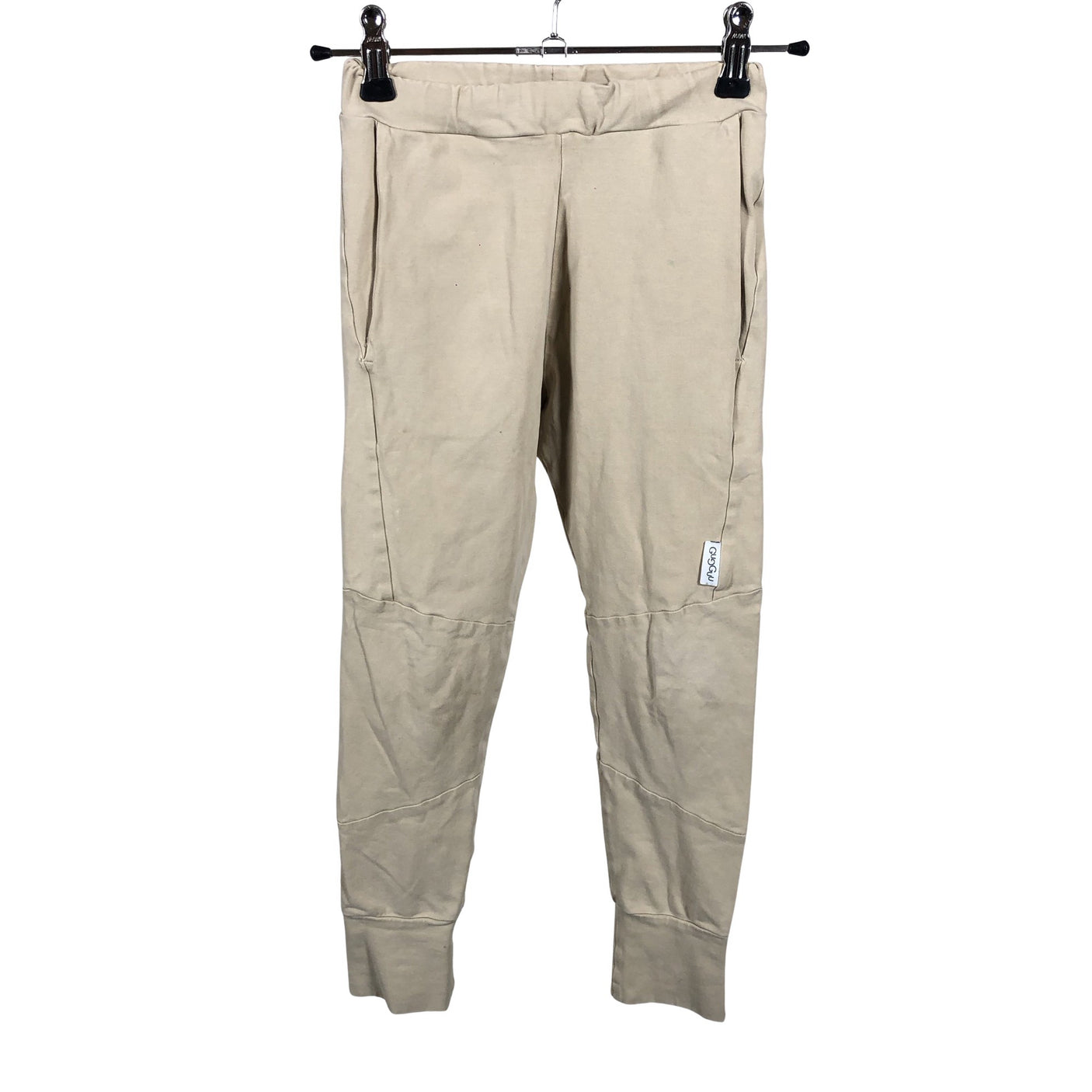 Unisex Gugguu - Trikotaažist püksid, suurus 98 - 104 - Beige (1)