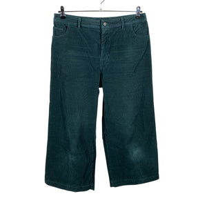 Unisex R-collection - Sametpüksid, suurus 42 - Roheline (1)