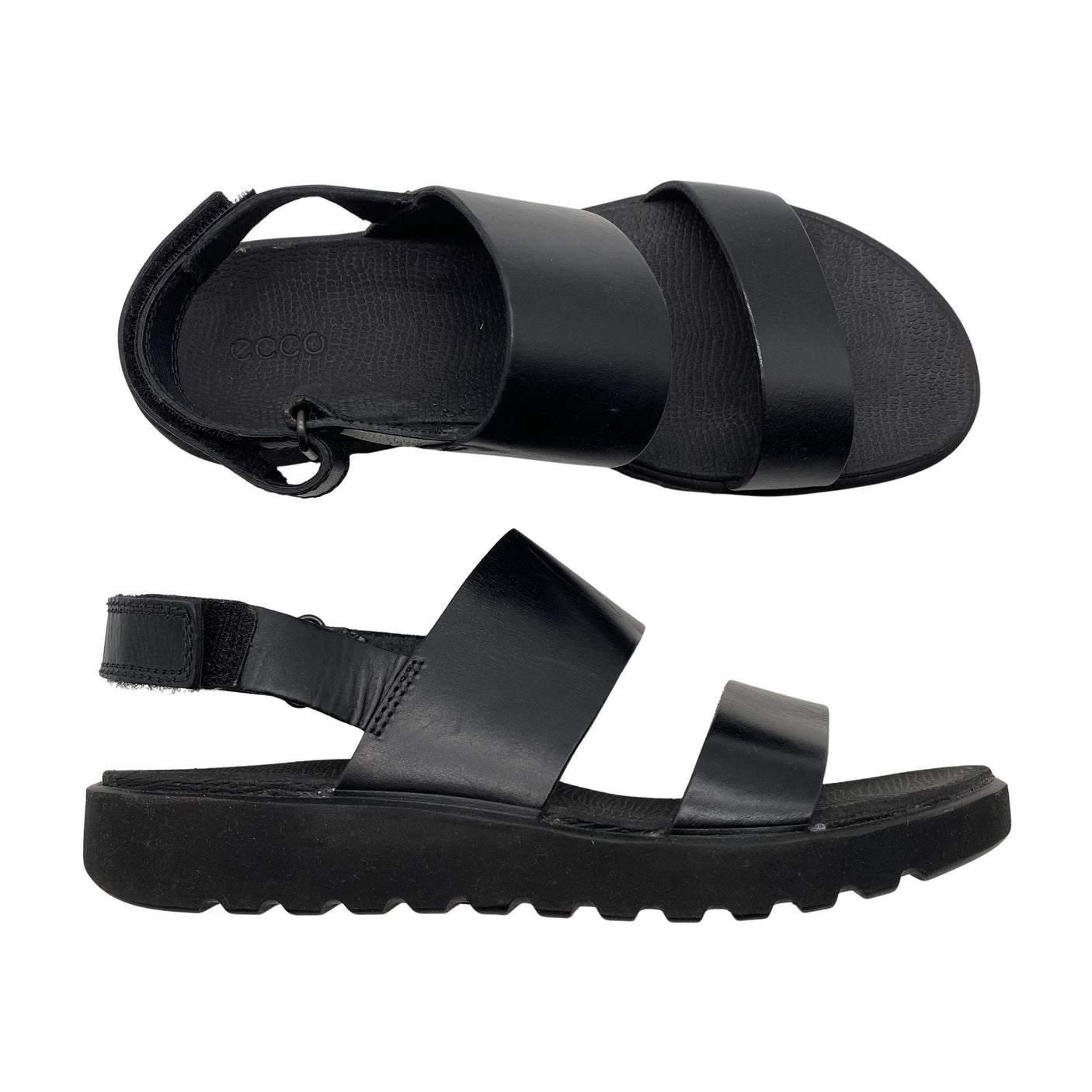 Unisex Ecco - Rihmikud, suurus 38 - Must (2)